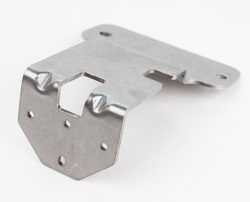Mild steel laser cut